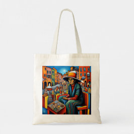 Nadenkend Tote Bag