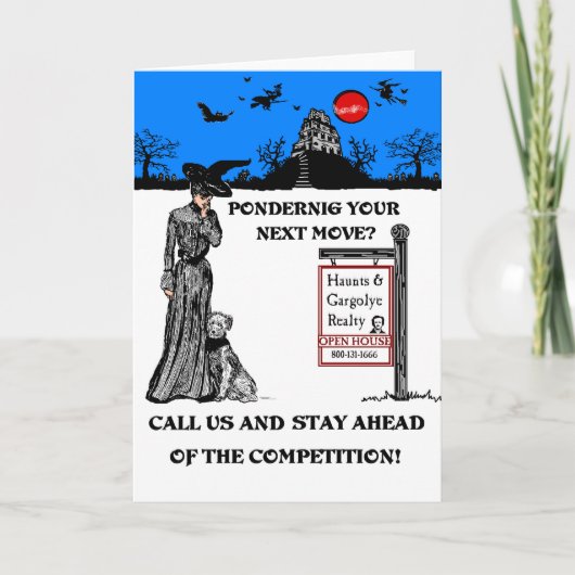 Nadenkend uw volgende beweging? kaart (Voorkant)