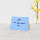 Nadenkende Donderdag - Blauw Kaart (Gele Bloem)