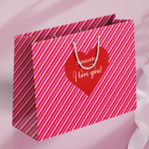 Nadenkende Valentijns Cadeautas Met I Love You Tek