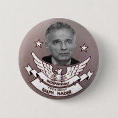 Nader Independent President Button (Voorkant)