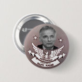 Nader Independent President Button (Voorkant /achterkant)
