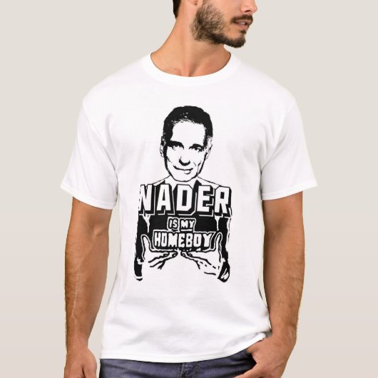 Nader is mijn Homeboy T-shirt (Voorkant)