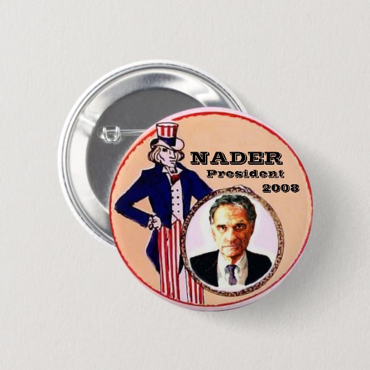 Nader Oom Sam Button (Voorkant /achterkant)
