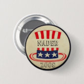 Nader oom Sam Top Hat Button (Voorkant /achterkant)