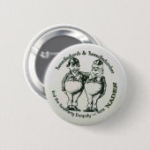 Nader Tweedledumber-Button Ronde Button 5,7 Cm (Voorkant /achterkant)