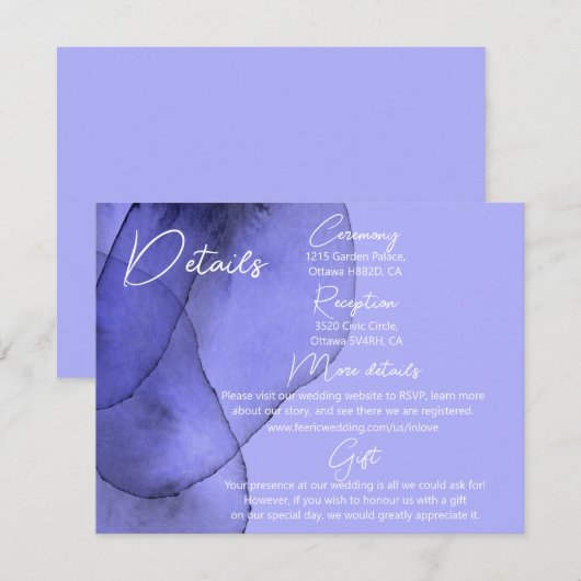 Nadere bijzonderheden over de bruinkoollavenbruilo informatiekaartje (Voorkant / Achterkant)