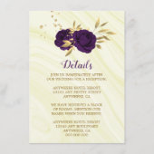 Nadere bijzonderheden over de florale marmering va informatiekaartje (Voorkant)