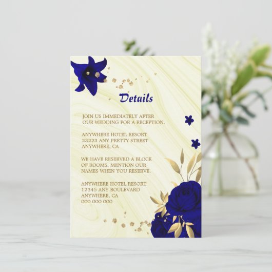 Nadere bijzonderheden over de roodbruine rotsmarme informatiekaartje (Staand voorkant)