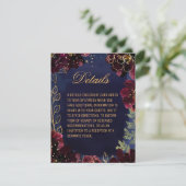 Nadere bijzonderheden over de uitnodiging voor het informatiekaartje (Staand voorkant)