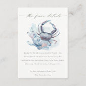 Nadere bijzonderheden over het huwelijk met het ko informatiekaartje (Voorkant)