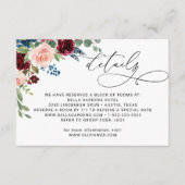 Nadere bijzonderheden over het Roos van de Bourgog Informatiekaartje (Voorkant)