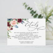 Nadere bijzonderheden over het Roos van de Bourgog Informatiekaartje (Staand voorkant)