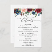 Nadere bijzonderheden over het Roos van de Bourgog Informatiekaartje (Voorkant / Achterkant)