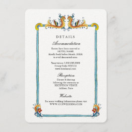 Nadere gegevens over de bruilotgegevens van de Ita Informatiekaartje