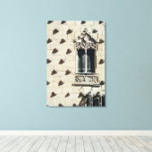 Nadere gegevens over de buitenkant van de Casa de Canvas Afdruk (Insitu (Houten vloer))