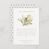 Nadere gegevens over de Floral Wedding door Native Informatiekaartje (Voorkant / Achterkant)