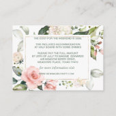 Nadere gegevens over de route Floral Bachelorette  Informatiekaartje (Achterkant)