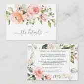 Nadere gegevens over de route Floral Bachelorette  Informatiekaartje (Voorkant / Achterkant)