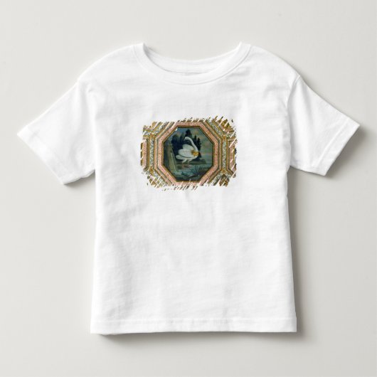Nadere gegevens over de versiering van het plafond kinder shirts (Voorkant)