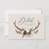 Nadere gegevens over gebloof, bloem- en strembruil save the date (Voorkant)