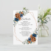 Nadere gegevens over het marinescheepsblauw van de informatiekaartje (Staand voorkant)