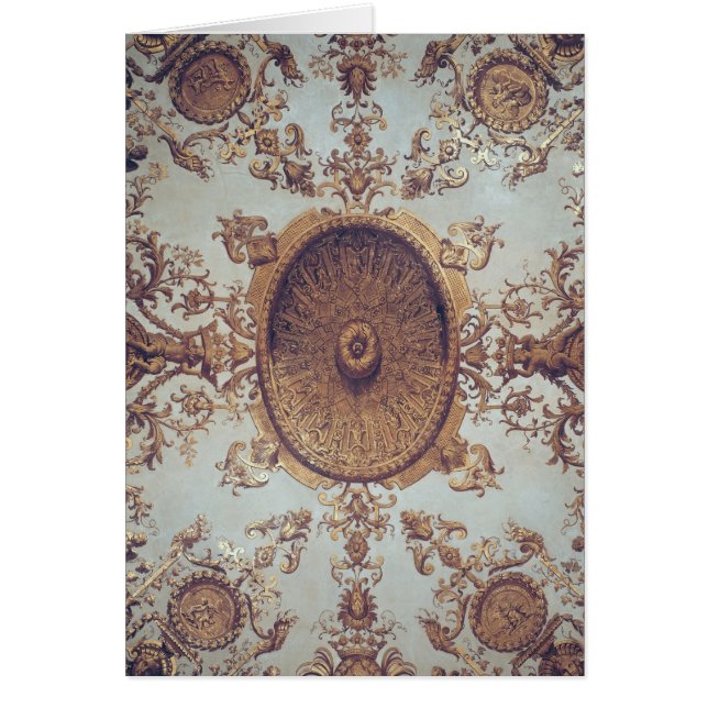 Nadere gegevens over het plafond in de Grand Salon (Voorkant)