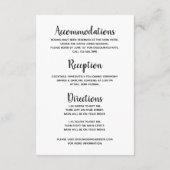 Nadere gegevens over het Westerne huwelijk op zonn Informatiekaartje (Achterkant)