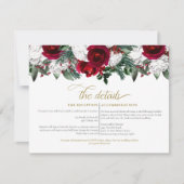 Nadere gegevens over het winterkerstfeest van Bour Kaart (Voorkant)