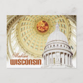 Nadere gegevens over het "Wisconsin State Capitol Briefkaart (Voorkant)