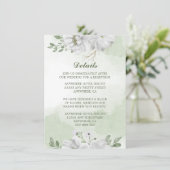 nadere gegevens over witte bloemen informatiekaartje (Staand voorkant)