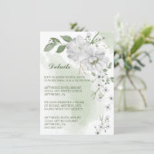 nadere gegevens over witte bloemen informatiekaartje (Staand voorkant)