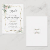 Nadere informatie over de Airy Waterverf Greenery  Informatiekaartje (Voorkant / Achterkant)