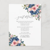 Nadere informatie over de marinejacht en de Blush Informatiekaartje (Voorkant)