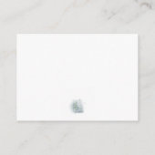 Nadere informatie over de moderne kerstbruiloft ti informatiekaartje (Achterkant)