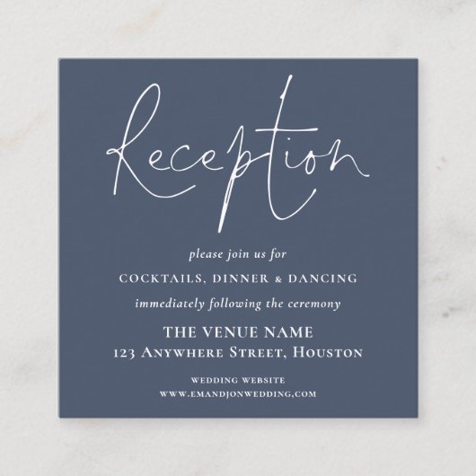 Nadere informatie over de ontvangst van een blauwe informatiekaartje (Voorkant)