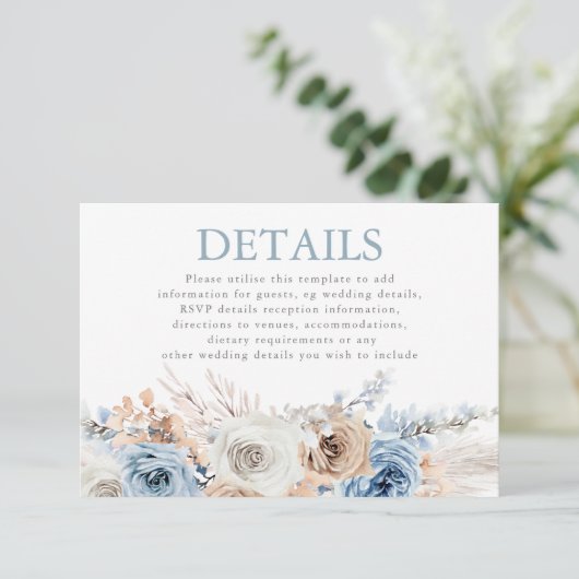 Nadere informatie over de ontvangst van mosterdbla informatiekaartje (Staand voorkant)