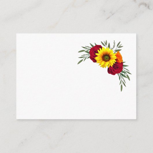 Nadere informatie over het Roos van het Sunflower Informatiekaartje (Achterkant)