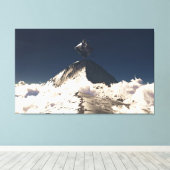 Naderen Asgard (drieluik) Canvas Afdruk (Insitu (Houten vloer))