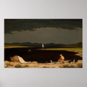 Naderend Onweer Storm 1859 Poster (Voorkant)