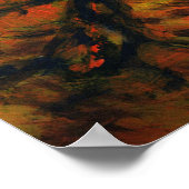 Naderend Storm - donker en mysterieus poster (Hoek)