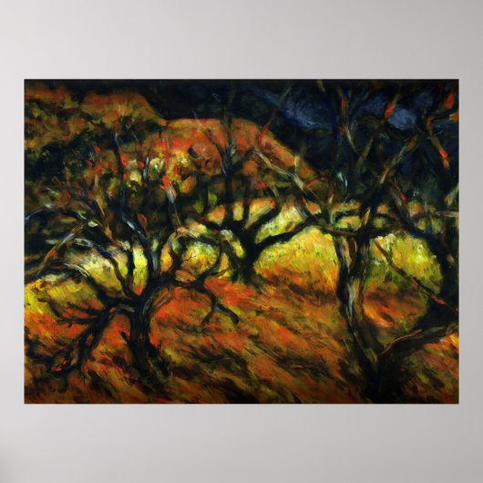 Naderend Storm - donker en mysterieus poster (Voorkant)