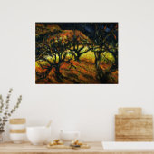 Naderend Storm - donker en mysterieus poster (Keuken)