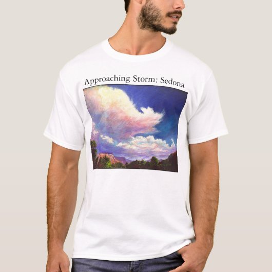 naderend Storm: Sedona T-shirt (Voorkant)