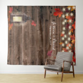 Naderende herfst lantaarn van het huwelijk wandkleed (In Situ (horizontaal))