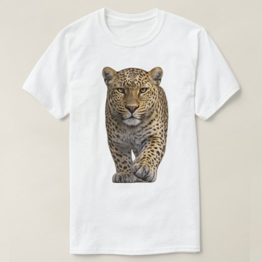 Naderende Luipaard T-shirt (Design voorkant)