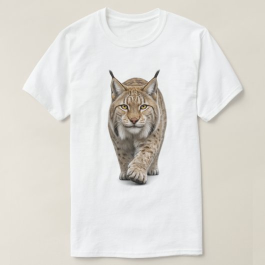 Naderende Lynx T-shirt (Design voorkant)