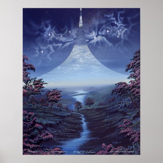 Nadering over Ring World Poster (Voorkant)