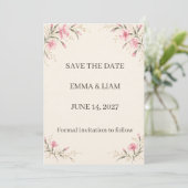 Nadeshiko Save the Date (Staand voorkant)