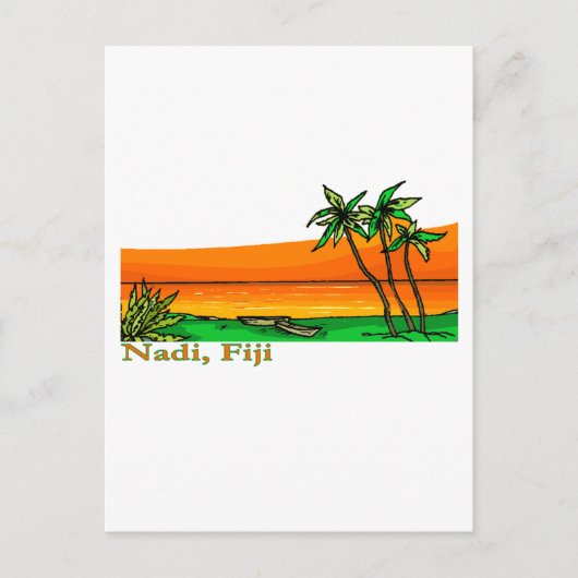 Nadi, Fiji Briefkaart (Voorkant)